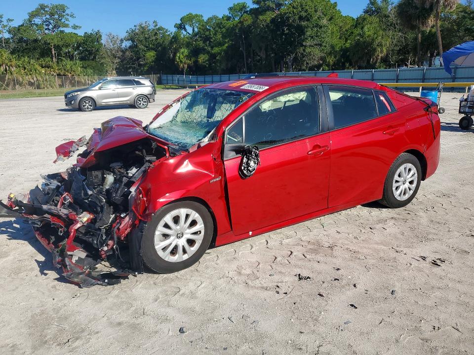 59987056 :رقم المزاد ، JTDKAMFU1N3185673 vin ، 2022 Toyota Prius مزاد بيع