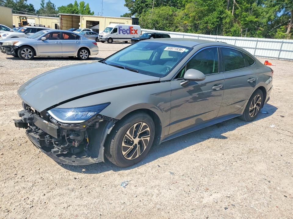 59971836 :رقم المزاد ، KMHL24JJ0MA035509 vin ، 2021 Hyundai Sonata Hybrid مزاد بيع