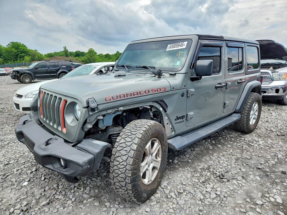 Aukcja sprzedaży 2022 Jeep Wrangler Unlimited, vin: 1C4HJXDG1NW124654, numer aukcji: 60009946