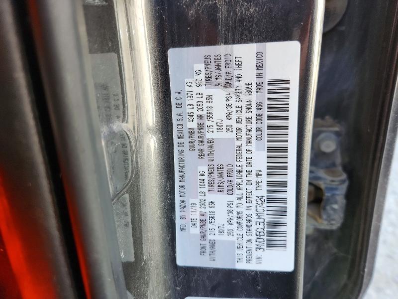 Продаж на аукціоні авто 2020 Mazda Cx-30, vin: 3MVDMBCL5LM107424, номер лоту: 59350486