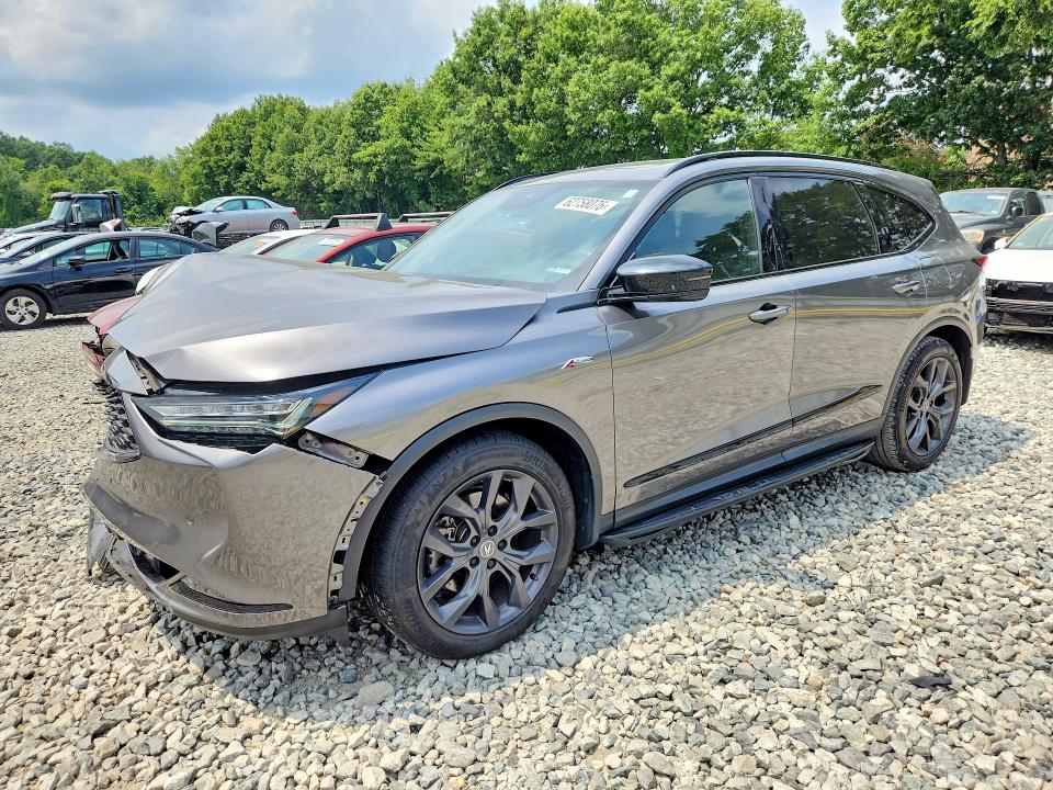 69099056 :رقم المزاد ، 5J8YE1H03NL020197 vin ، 2022 Acura Mdx مزاد بيع