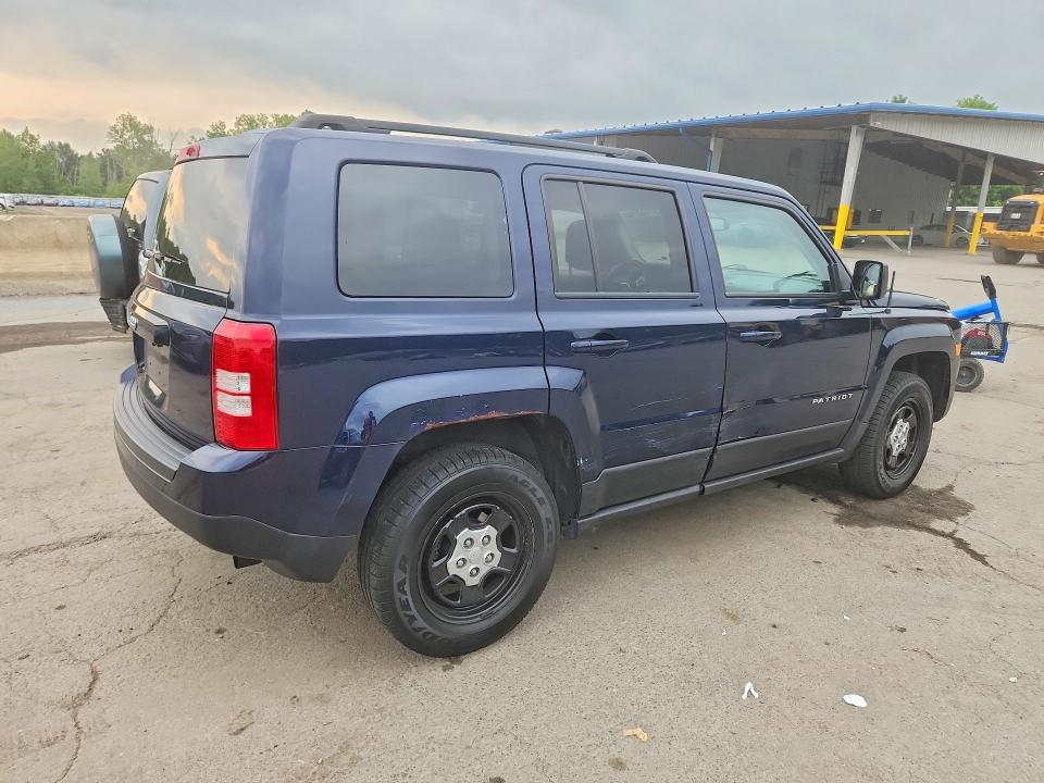 61743816 :رقم المزاد ، 1C4NJRBB9GD683325 vin ، 2016 Jeep Patriot مزاد بيع