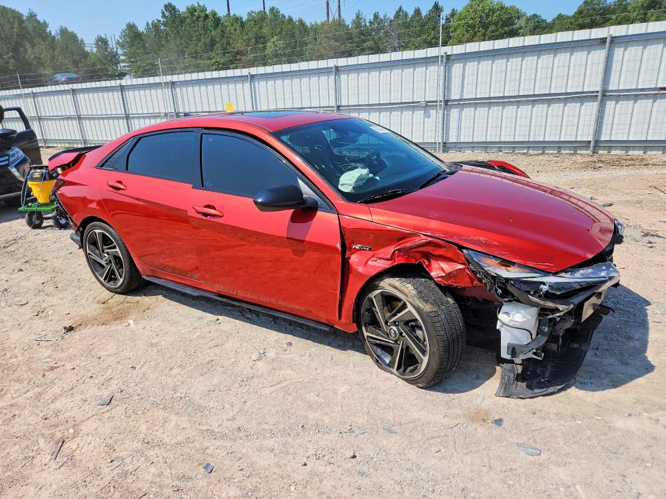 2022 Hyundai Elantra მანქანა იყიდება აუქციონზე, vin: KMHLR4AF1NU243504, აუქციონის ნომერი: 59075406