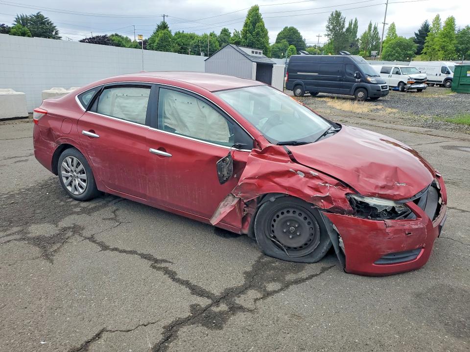 Продажа на аукционе авто 2015 Nissan Sentra, vin: 3N1AB7AP8FL657565, номер лота: 60998966