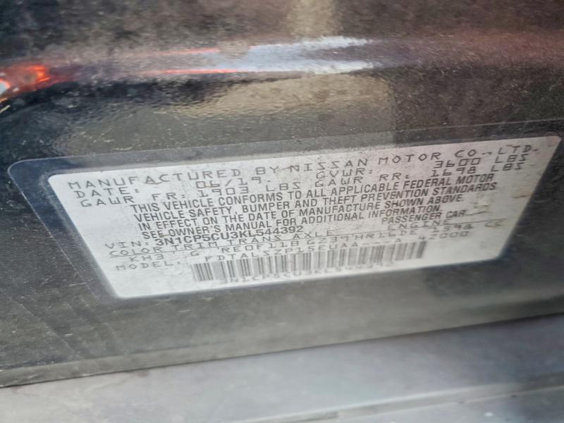 Продаж на аукціоні авто 2019 Nissan Kicks, vin: 3N1CP5CU3KL544392, номер лоту: 63417316