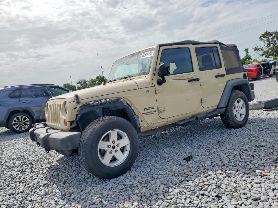 Auction sale of the 2011 Jeep Wrangler Unlimited, vin: 1J4BA3H13BL545352, lot number: 60986106