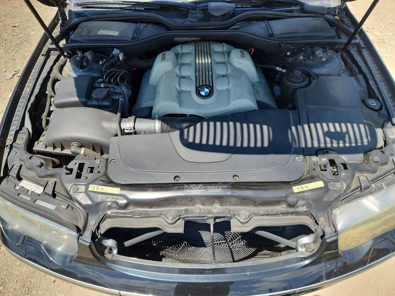 2003 Bmw 745 მანქანა იყიდება აუქციონზე, vin: WBAGN63413DR09490, აუქციონის ნომერი: 63110396