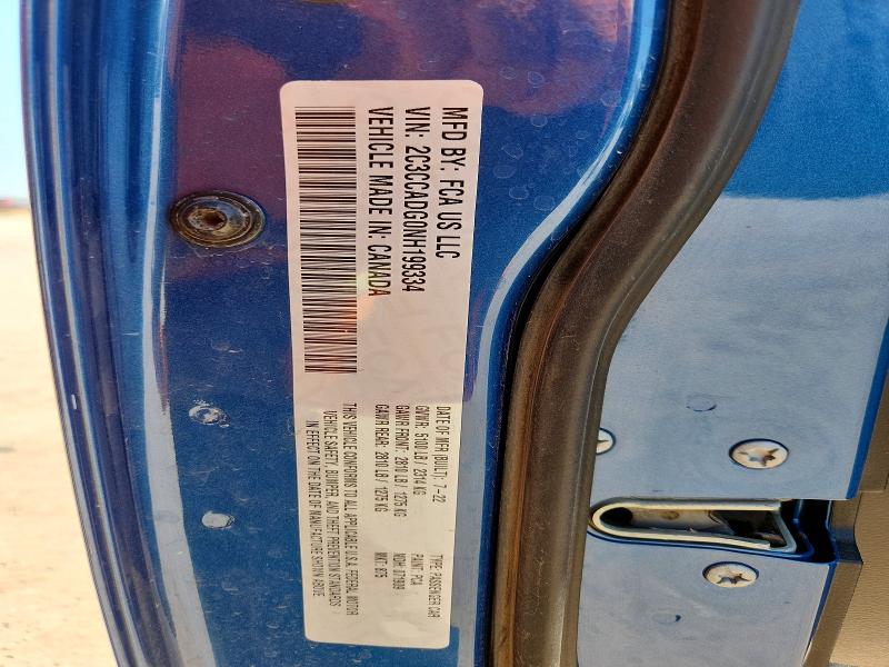 Продажа на аукционе авто 2022 Chrysler 300, vin: 2C3CCADG0NH199334, номер лота: 60651706