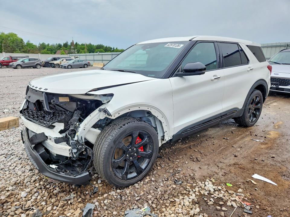 62970126 :رقم المزاد ، 1FM5K8GC0MGA89334 vin ، 2021 Ford Explorer مزاد بيع