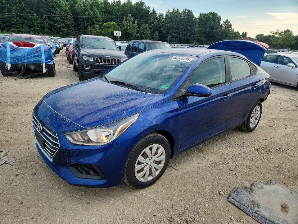 58764586 :رقم المزاد ، 3KPC24A62ME133647 vin ، 2021 Hyundai Accent مزاد بيع