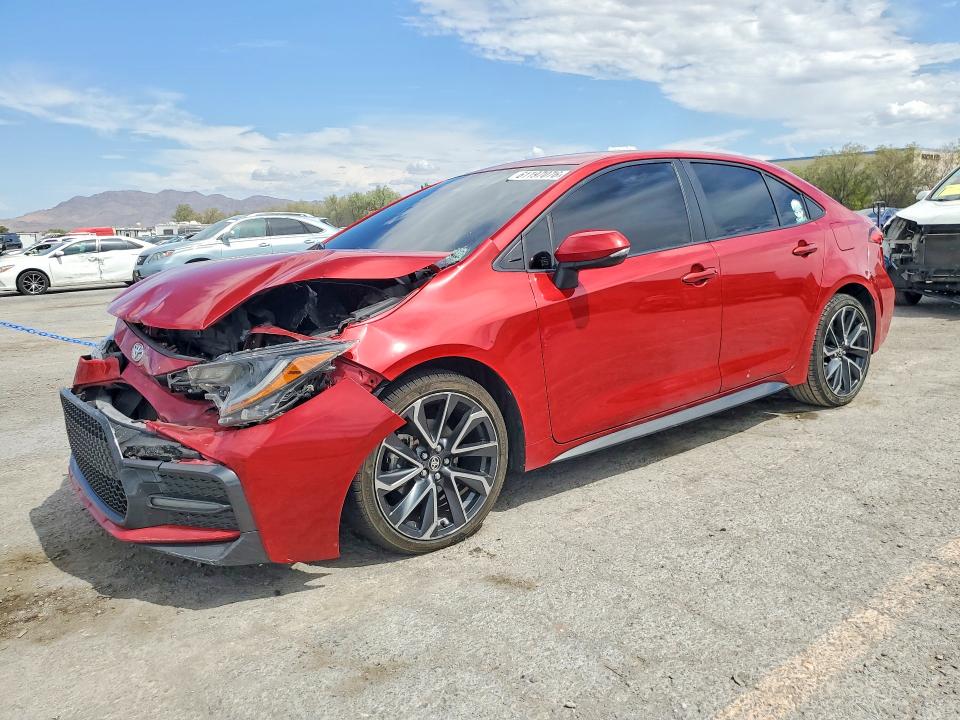 2020 Toyota Corolla მანქანა იყიდება აუქციონზე, vin: JTDS4RCE7LJ053141, აუქციონის ნომერი: 61197076