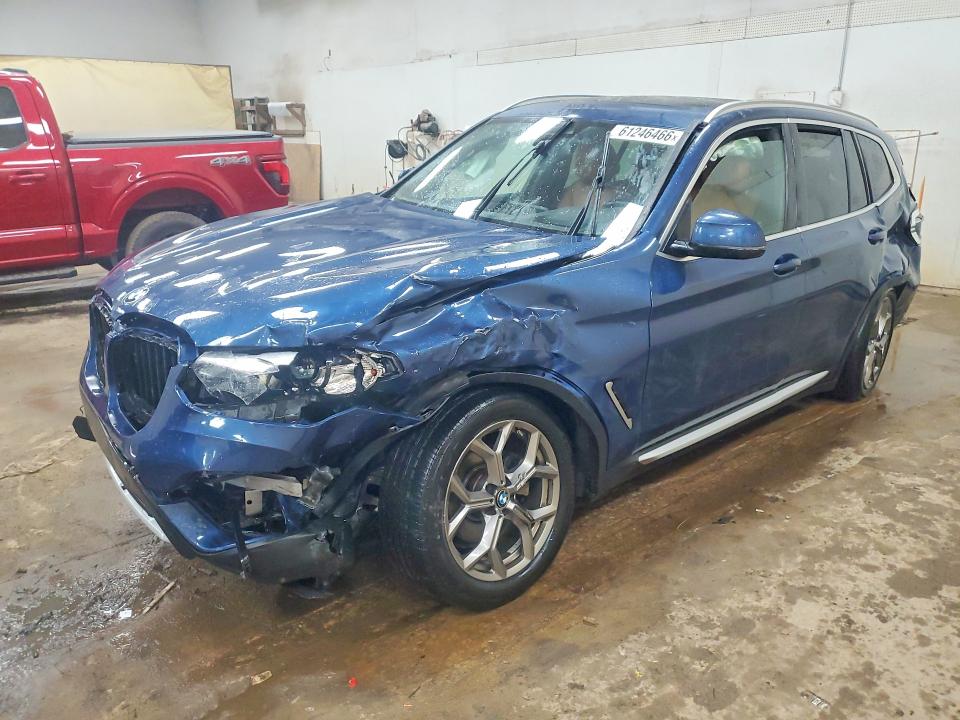 61246466 :رقم المزاد ، 5UXTY5C01L9D50592 vin ، 2020 Bmw X3 مزاد بيع