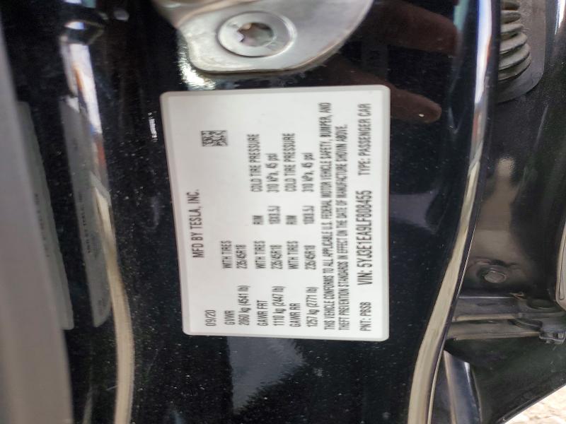 Aukcja sprzedaży 2020 Tesla Model 3, vin: 5YJ3E1EA9LF808455, numer aukcji: 60890876