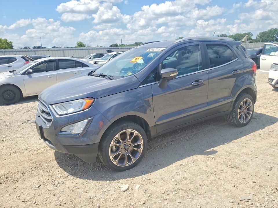Aukcja sprzedaży 2020 Ford Ecosport, vin: MAJ6S3KL5LC358250, numer aukcji: 60152716