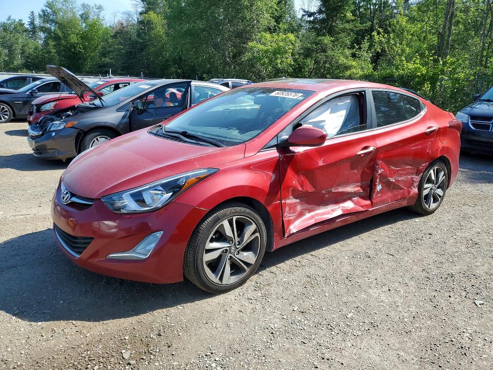 Auction sale of the 2015 Hyundai Elantra, vin: KMHDH4AH6FU286603, lot number: 60926576