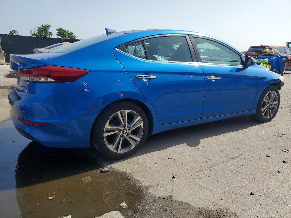 Продаж на аукціоні авто 2017 Hyundai Elantra, vin: KMHD84LFXHU063544, номер лоту: 59319066