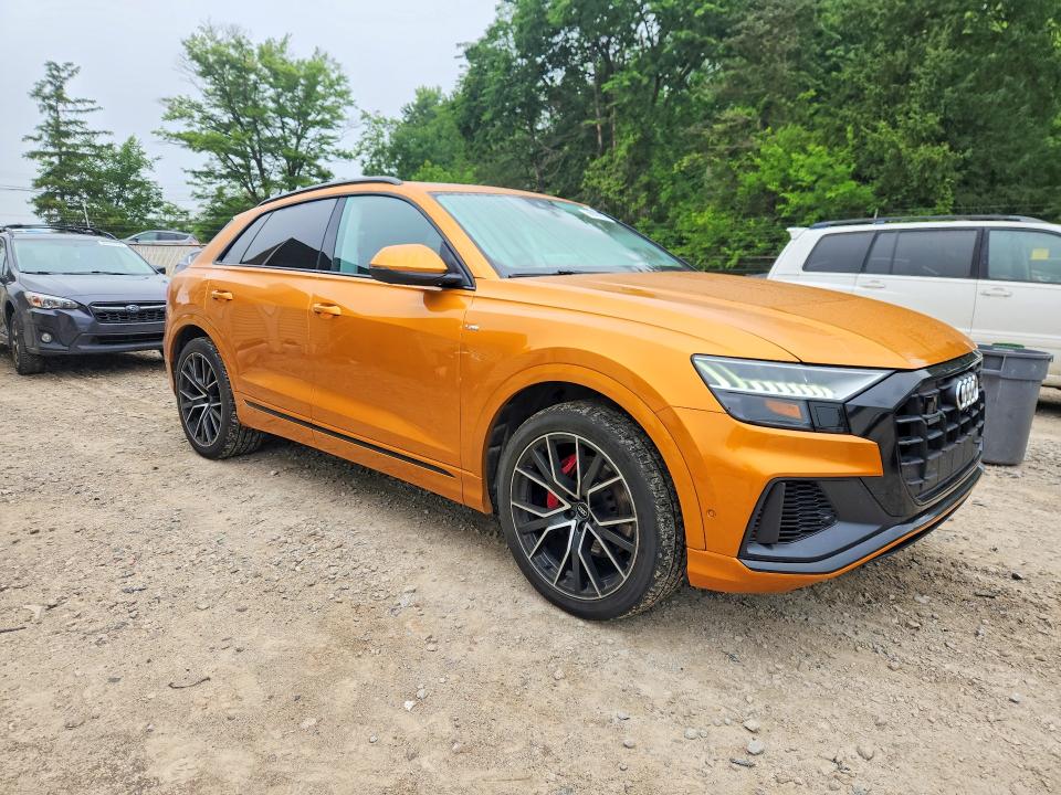 2020 Audi Q8 მანქანა იყიდება აუქციონზე, vin: WA1FVAF18LD022109, აუქციონის ნომერი: 59907086