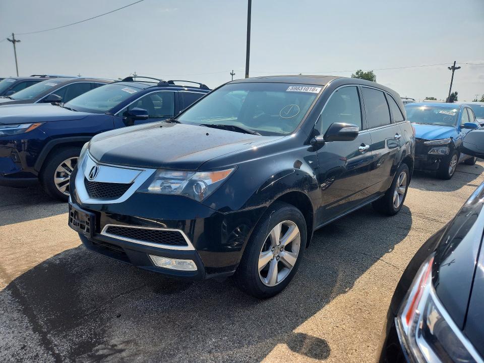 2012 Acura Mdx მანქანა იყიდება აუქციონზე, vin: 2HNYD2H22CH531459, აუქციონის ნომერი: 59831016