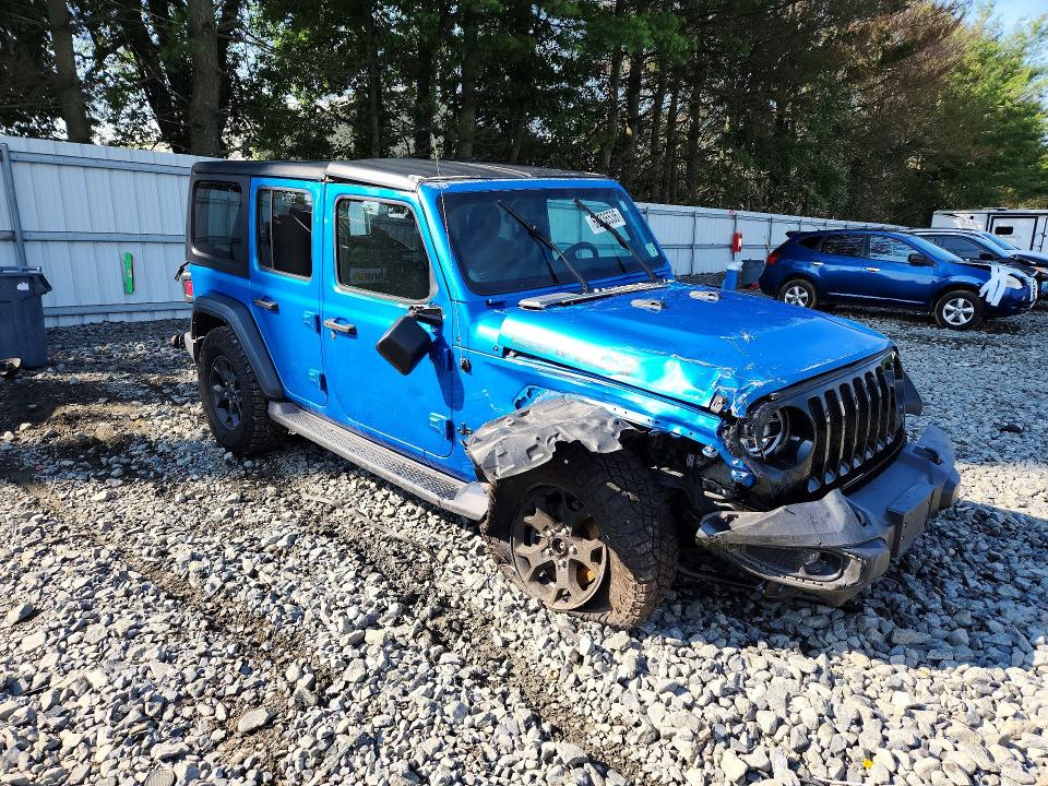 2022 Jeep Wrangler Unlimited მანქანა იყიდება აუქციონზე, vin: 1C4HJXDN0NW110789, აუქციონის ნომერი: 60236536