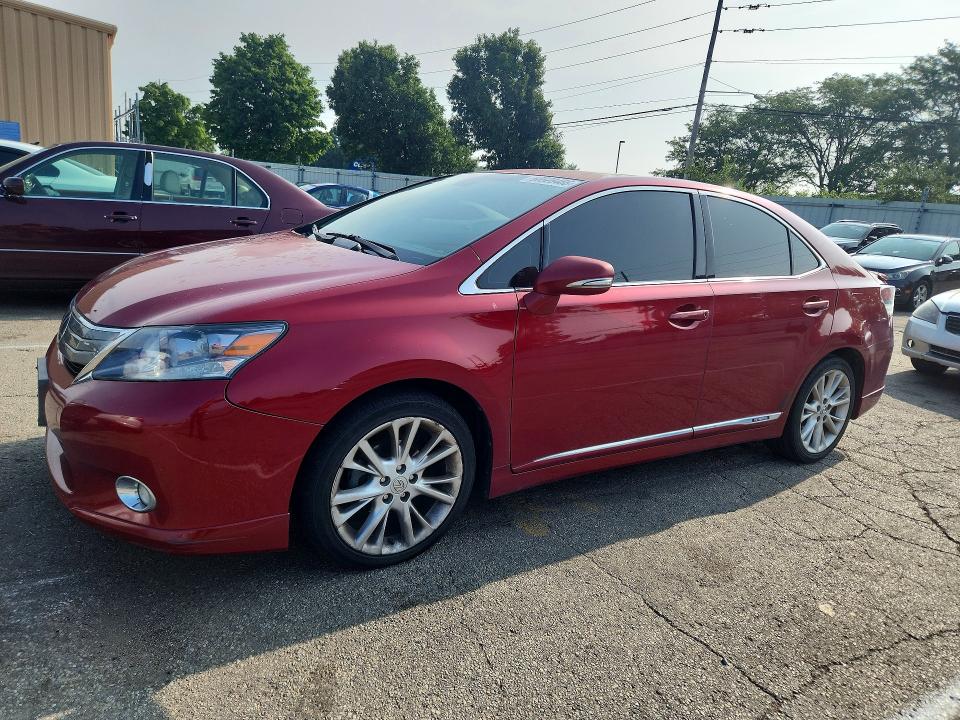 2010 Lexus Hs მანქანა იყიდება აუქციონზე, vin: JTHBB1BA8A2035324, აუქციონის ნომერი: 60828466