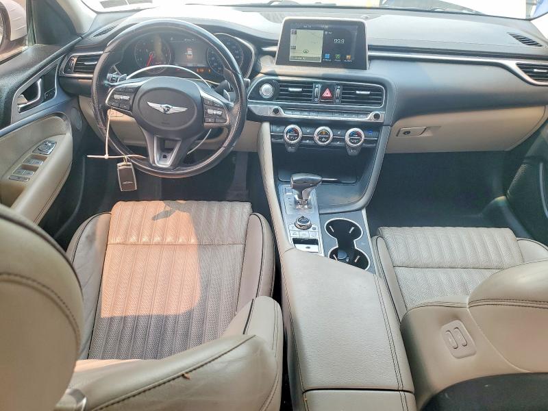 2019 Genesis G70 მანქანა იყიდება აუქციონზე, vin: KMTG34LA3KU031676, აუქციონის ნომერი: 61047576