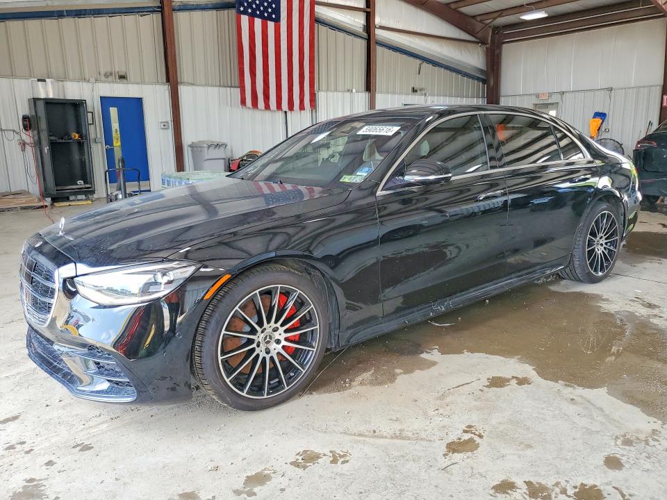 2022 Mercedes-benz S მანქანა იყიდება აუქციონზე, vin: W1K6G7GB4NA097149, აუქციონის ნომერი: 59065616