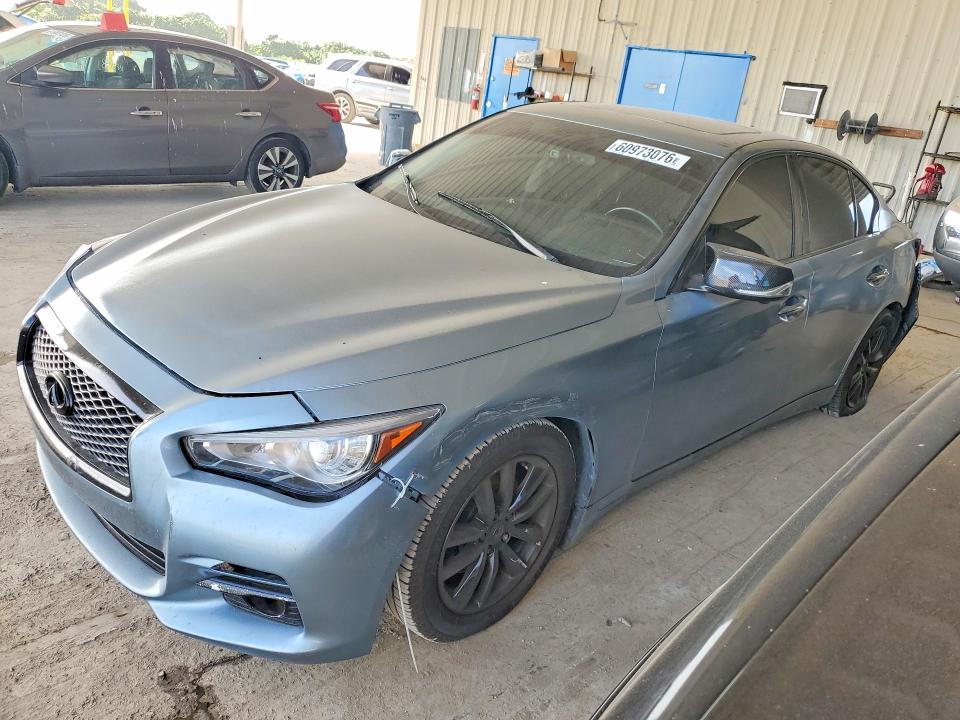 Auction sale of the 2014 Infiniti Q50, vin: JN1BV7AR2EM680597, lot number: 60973076