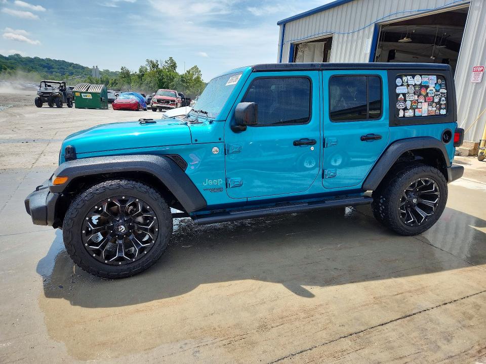 62607286 :رقم المزاد ، 1C4HJXDG6LW121021 vin ، 2020 Jeep Wrangler Unlimited مزاد بيع