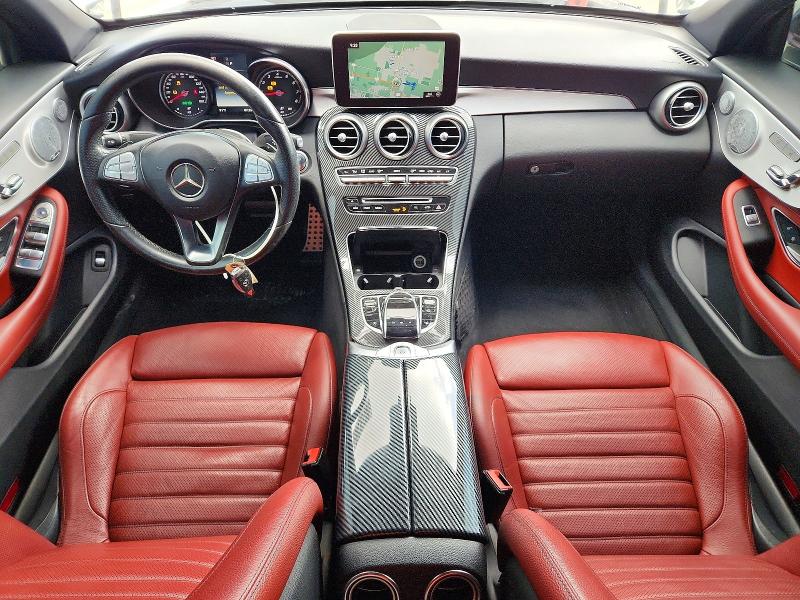 60132266 :رقم المزاد ، WDDWK4JB6HF518379 vin ، 2017 Mercedes-benz C مزاد بيع