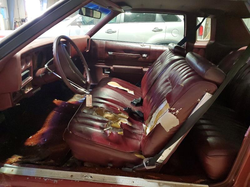 1976 Chevrolet Monte Carlo მანქანა იყიდება აუქციონზე, vin: 1H57V6B472739, აუქციონის ნომერი: 61635116