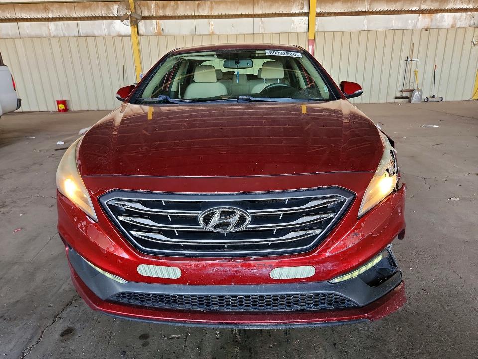59892506 :رقم المزاد ، 5NPE34AF8FH119837 vin ، 2015 Hyundai Sonata مزاد بيع