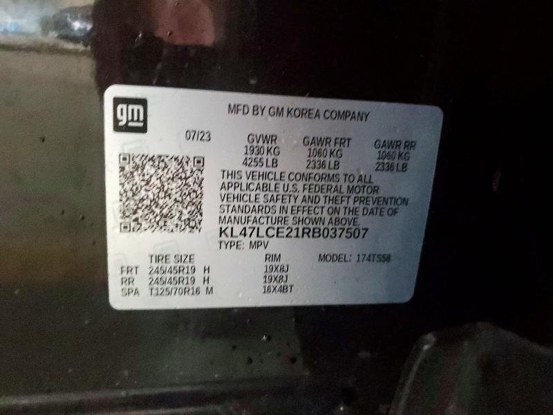 Продажа на аукционе авто 2024 Buick Envista, vin: KL47LCE21RB037507, номер лота: 62035036