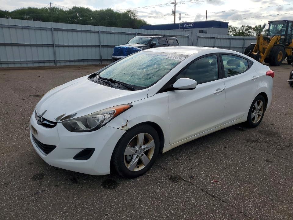 59633376 :رقم المزاد ، 5NPDH4AE0DH242663 vin ، 2013 Hyundai Elantra مزاد بيع
