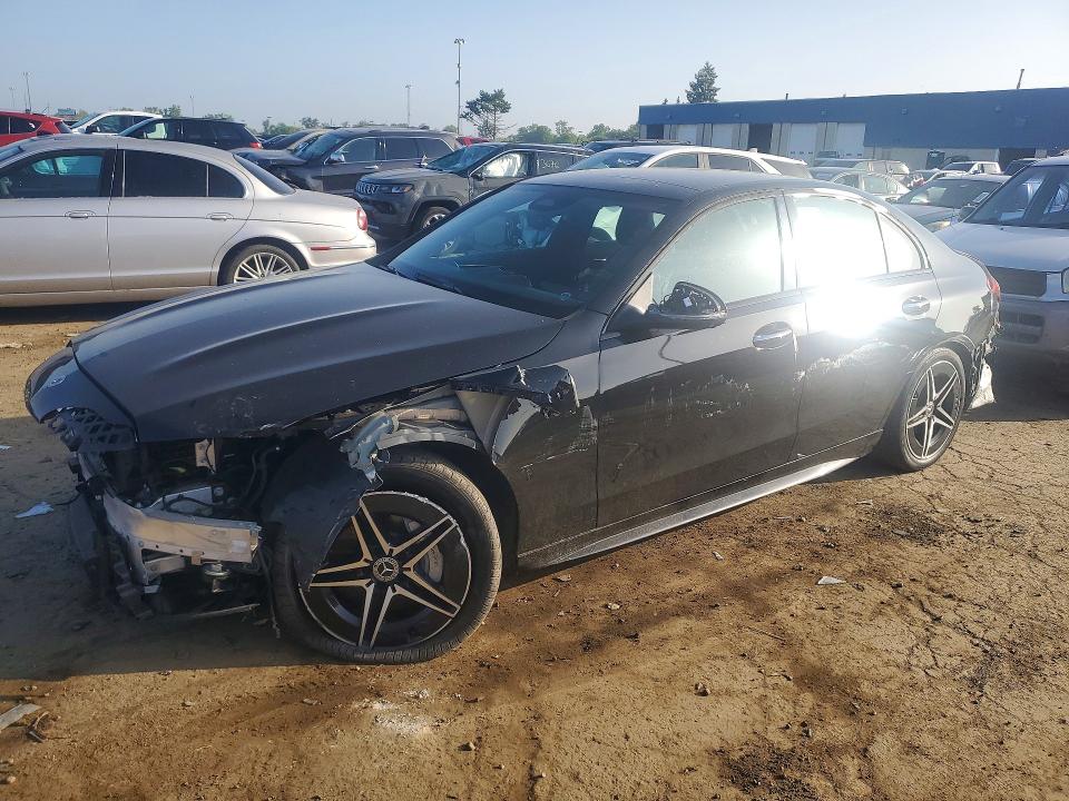 59552596 :رقم المزاد ، W1KAF4HB5RR174614 vin ، 2024 Mercedes-benz C مزاد بيع