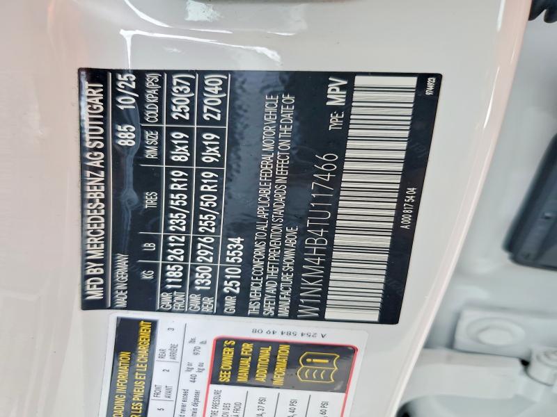63141486 :رقم المزاد ، W1NKM4HB4TU117466 vin ، 2026 Mercedes-benz Glc مزاد بيع