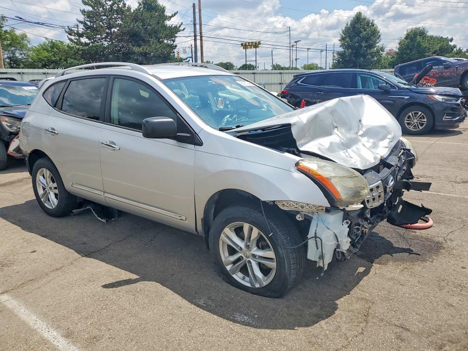 60167946 :رقم المزاد ، JN8AS5MV3FW254068 vin ، 2015 Nissan Rogue Select مزاد بيع