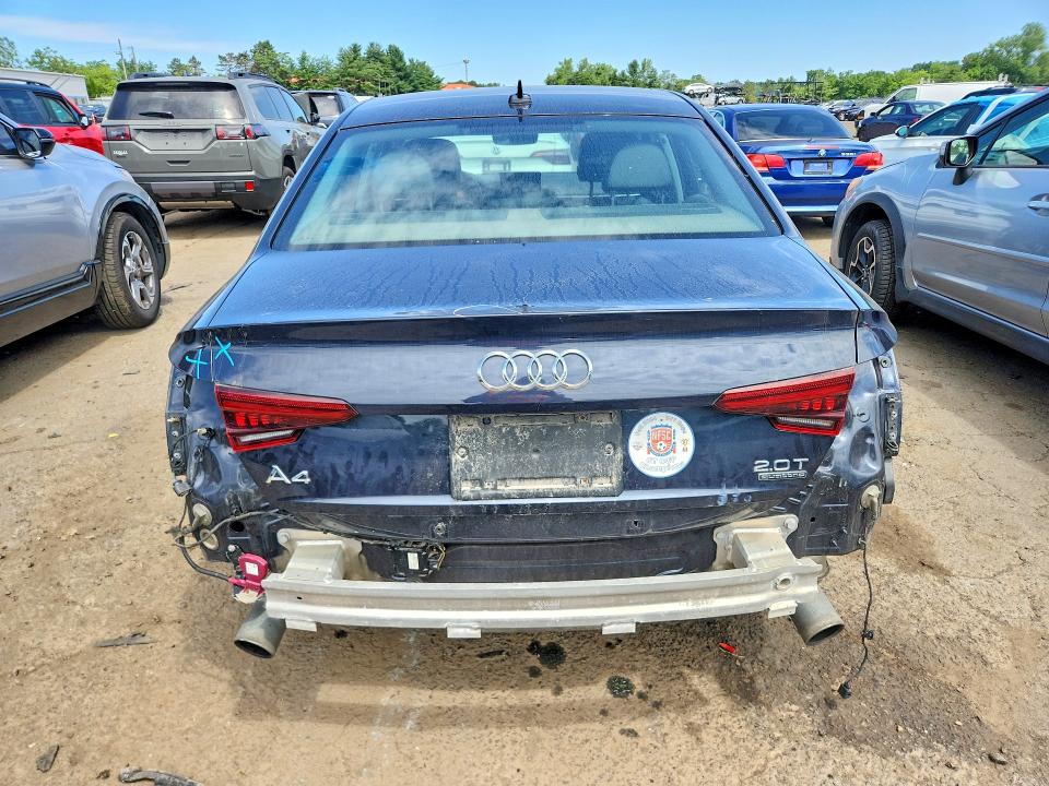 Aukcja sprzedaży 2018 Audi A4, vin: WAUENAF47JA047963, numer aukcji: 60041726