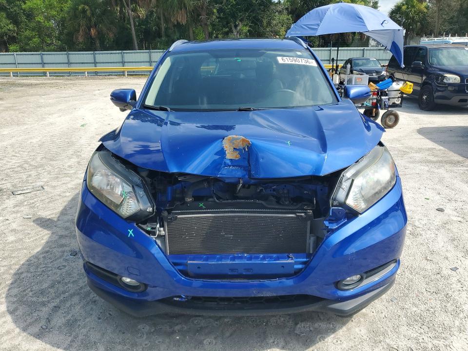61590736 :رقم المزاد ، 3CZRU6H78JM708389 vin ، 2018 Honda Hr-v مزاد بيع