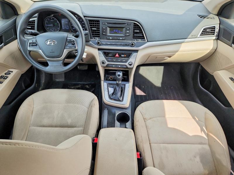 60513896 :رقم المزاد ، 5NPD74LFXHH182776 vin ، 2017 Hyundai Elantra مزاد بيع