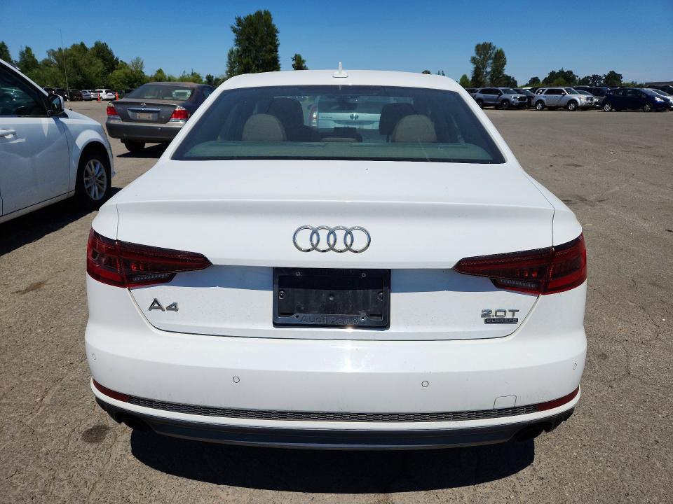Продаж на аукціоні авто 2018 Audi A4, vin: WAUENAF43JN004813, номер лоту: 60705196