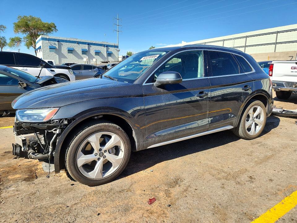 2021 Audi Q5 მანქანა იყიდება აუქციონზე, vin: WA1BAAFY7M2100321, აუქციონის ნომერი: 63235906
