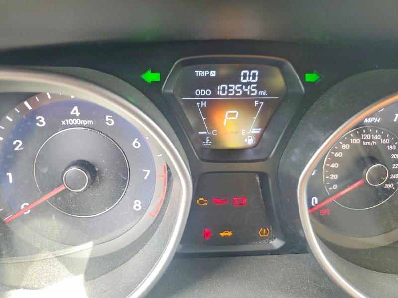 Продаж на аукціоні авто 2013 Hyundai Elantra, vin: 5NPDH4AE8DH167145, номер лоту: 61735596