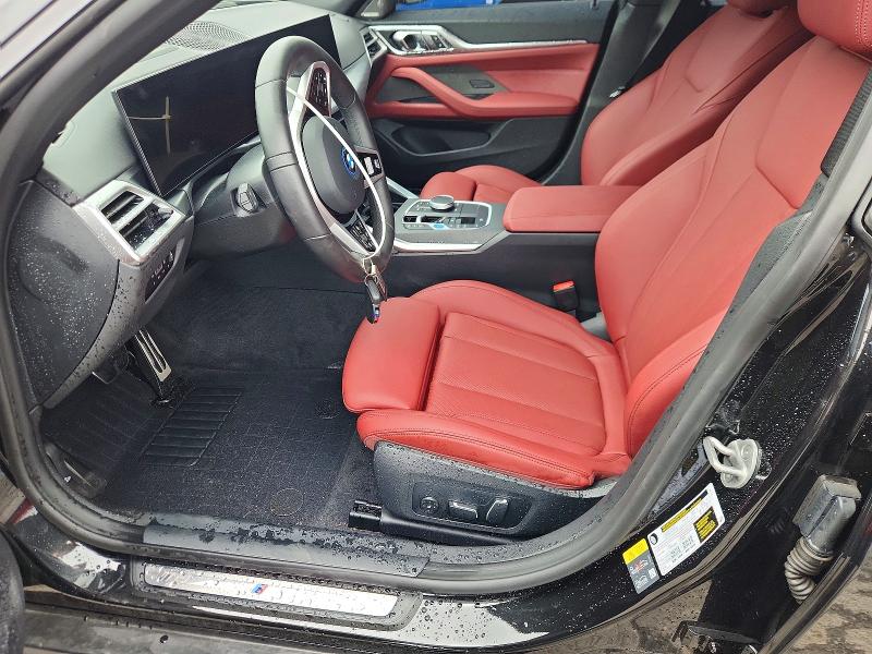 2025 Bmw I4 მანქანა იყიდება აუქციონზე, vin: WBY43HD05SFV55977, აუქციონის ნომერი: 60024826