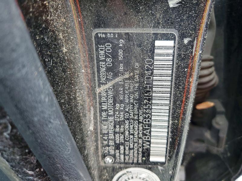 Продаж на аукціоні авто 2001 Bmw X5, vin: WBAFB33521LH10420, номер лоту: 60136136