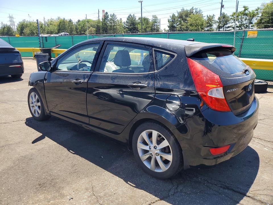 60487856 :رقم المزاد ، KMHCU5AEXEU165364 vin ، 2014 Hyundai Accent مزاد بيع