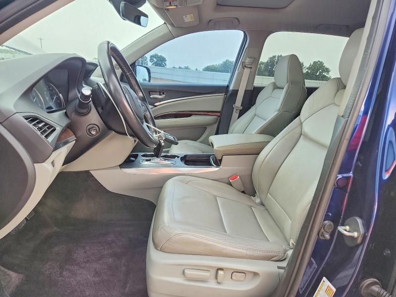 59881006 :رقم المزاد ، 5FRYD4H54HB024229 vin ، 2017 Acura Mdx مزاد بيع