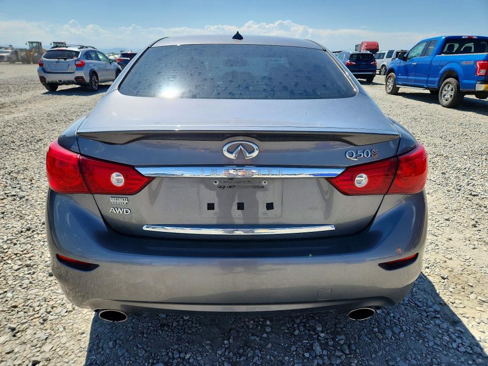 61473436 :رقم المزاد ، JN1BV7AR5FM406862 vin ، 2015 Infiniti Q50 مزاد بيع
