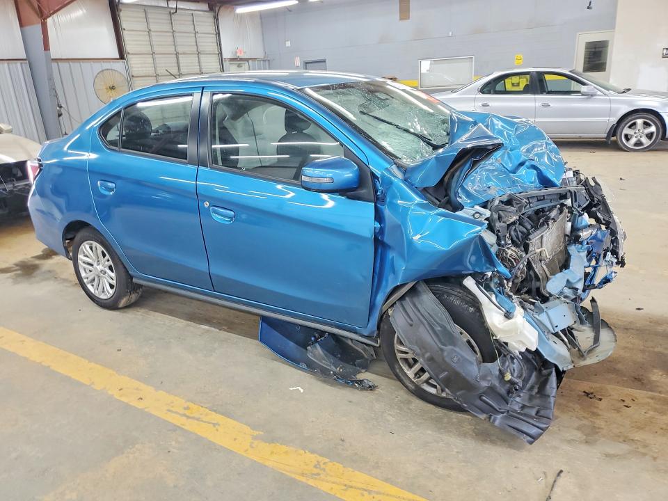 60413806 :رقم المزاد ، ML32FVFJ8NHF06159 vin ، 2022 Mitsubishi Mirage مزاد بيع