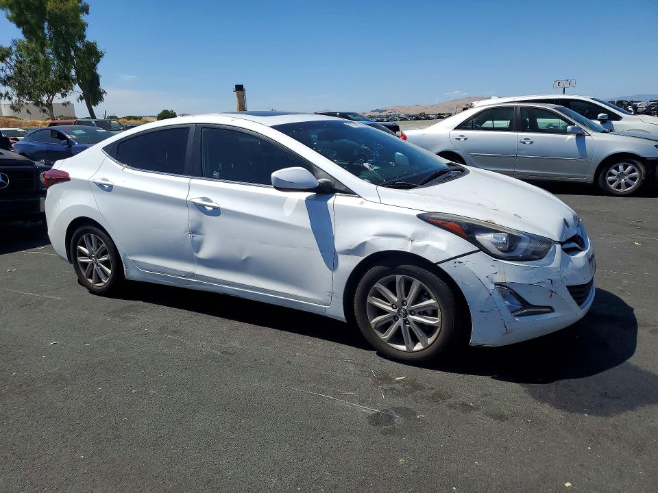 2015 Hyundai Elantra მანქანა იყიდება აუქციონზე, vin: 5NPDH4AE2FH550095, აუქციონის ნომერი: 61060256
