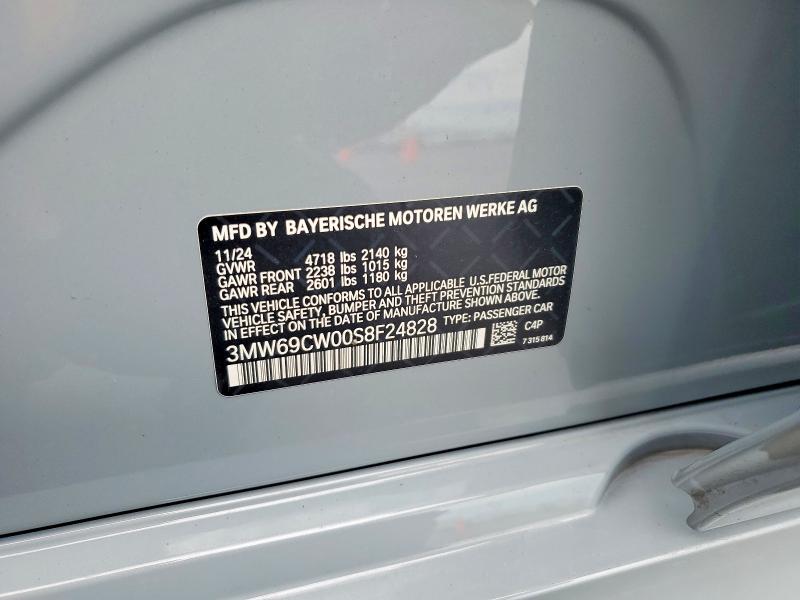 Aukcja sprzedaży 2025 Bmw 330i, vin: 3MW69CW00S8F24828, numer aukcji: 61796376